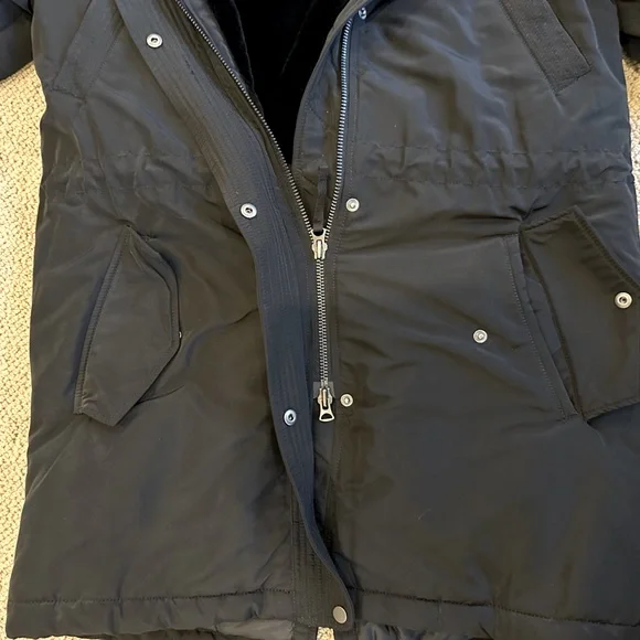 GAP pimaloft black winter coat S - Picture 11 of 14